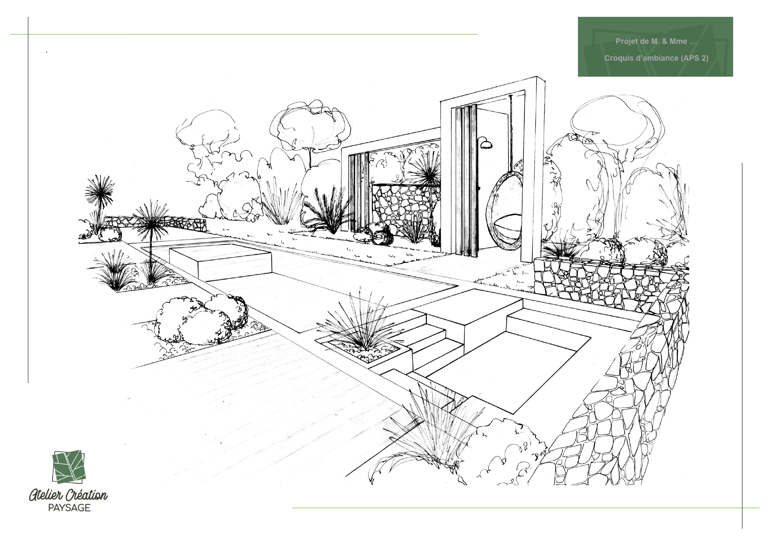 CROQUIS APS 2 croquis d'ambiance